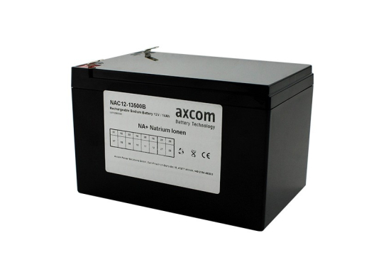 Axcom Natrium Ionen Akku 12V 13,5Ah mit 6,3mm Steckkontakten