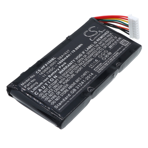 11.1V 1800mAh / 19.98Wh Li-ion Akku f.:LXE Model:, FX1380