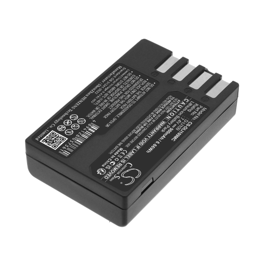 7.4V 900mAh / 6.66Wh Li-ion Akku f.:PENTAX Model: D-LI109, K2, K-2, K30, K-30, K50, K-50, K500, K-500, K-R, KS1, K-S1, KS2, K-S2