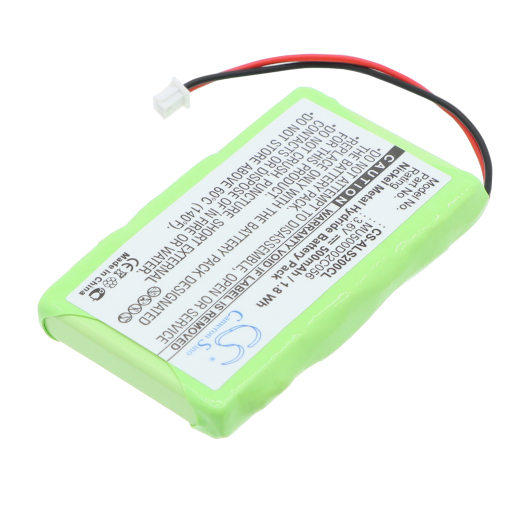 3.6V 500mAh/1.8Wh Ni-MH Akku f.:Audioline Model: MU500D02C056, 591738, G61224XT00, Oyster 200, Oyster 500