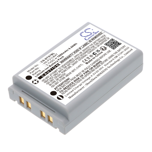 3.7V 1880mAh Li-ion Akku f.:Casio Model: HA-F21LBAT, DT-X7, DT-X7M10E, DT-X7M10R