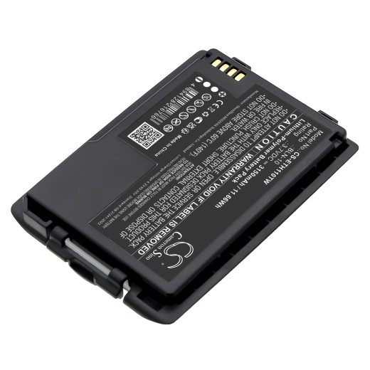 3.7V 3150mAh / 11.66Wh Li-Polymer Akku f.:TETRA Model: BLN-10, BLN-11, HT9980AA, Cassidian TH1N