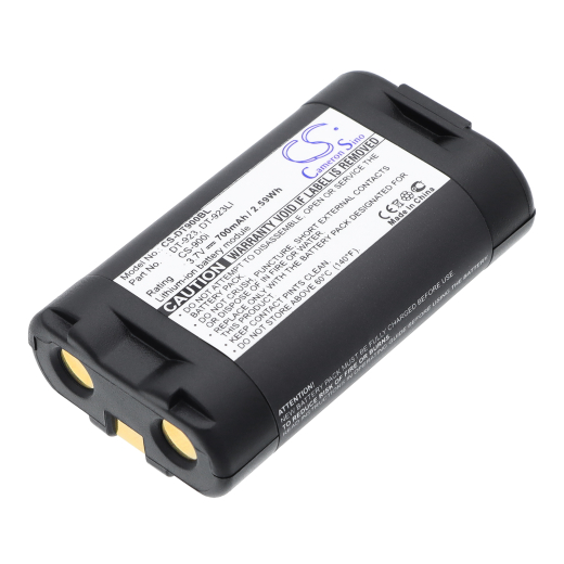 3.7V 700mAh Li-ion Akku f.:Casio Model: DT-923, DT-923LI, DT-900, DT-900M, DT-900M50, DT-900M50E, DT-900M51, DT-900M51E, DT-923, DT-923LI, DT-923LIB,