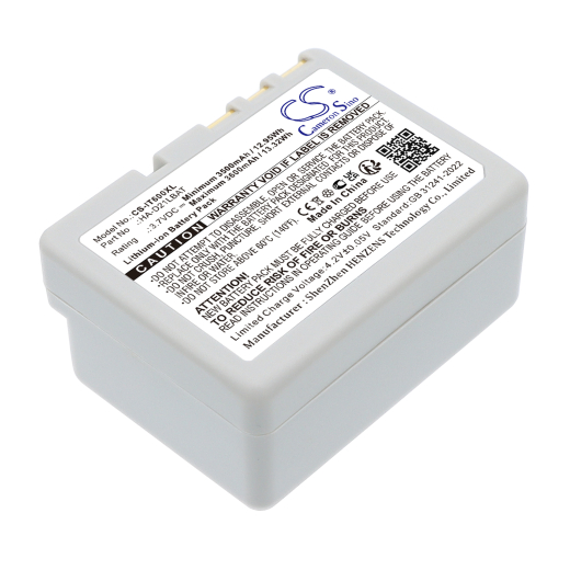 3.7V 3700mAh / 13.69Wh Li-ion Akku f.:Casio Model: CA60L1-G, CA60L4-G, HA-020LBAT, HA-D20BAT, HA-D20BAT-A, HA-D21LBAT, DT-5300, IT-300, IT-600, IT-80