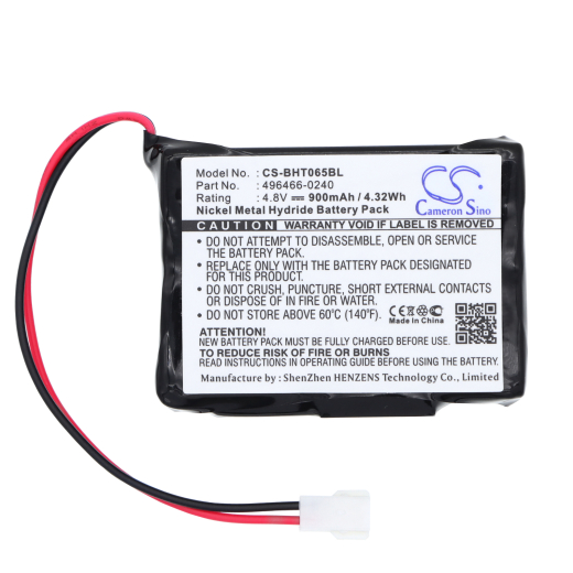 4.8V 900mAh Ni-MH Akku f.:Denso Model: 496466-0240, BHT-2000, BHT-2065, BHT-700