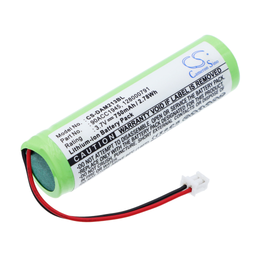 3.7V 750mAh / 2.78Wh Li-ion Akku f.:Datalogic Model: 128000790, 128000791, 90ACC1945, BT-7, BT-7 QuickScan Mobile Datalogi, M2130, Metrologic SP5500