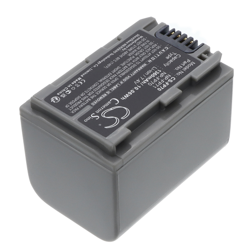 7.4V 1360mAh Li-ion Akku f.:Sony Model: NP-FP60, NP-FP70, NP-FP71, DCR-DVD105, DCR-DVD105E, DCR-DVD203, DCR-DVD205, DCR-DVD205E, DCR-DVD305, DCR-DVD4
