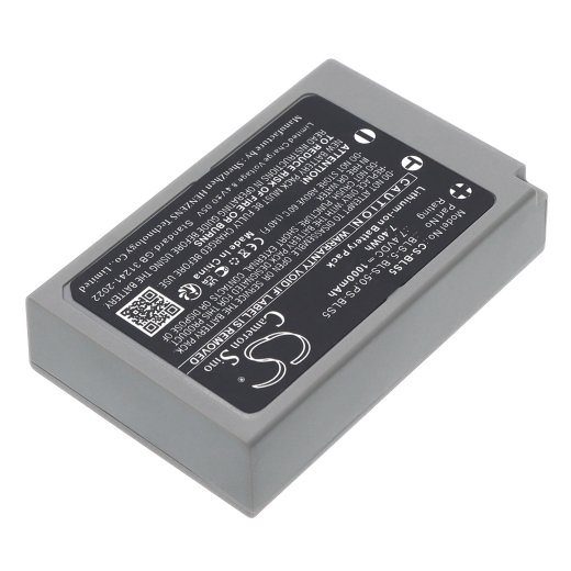 7.4V 1000mAh / 7.40Wh Li-ion Akku f.:Olympus Model: BLS-5, BLS-50, PS-BLS5, E-PC2, E-PL5, E-PL6, E-PL7, E-PL8, E-PM2, OM-D E-M10, PEN E-P3, PEN E-PL2