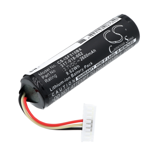 3.7V 2600mAh / 9.62Wh Li-ion Akku f.:Honeywell Model:, IN51L3-D, SF51