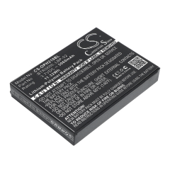 3.7V 3060mAh / 11.32Wh Li-Polymer Akku f.:Opticon Model: 02-BATLION-21, 0B25-001M000, 2ICP48/65/11-2, BTR0600, LBP-02, H21, H21 1D, H21 1D alpha, H21