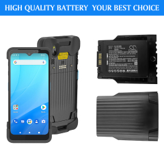 3.85V 5100mAh / 19.63Wh Li-ion Akku f.:Unitech Model: 1400-900069G, PA768, PA768 Rugged Mobile Computer