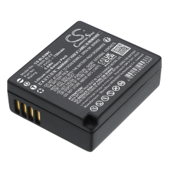 7.4V 750mAh / 5.6Wh Li-ion Akku f.:Panasonic Model: DMW-BLE9, DMW-BLE9E, DMW-BLE9PP, Lumix DMC-GF6X, Lumix DMC-DMC-S6K, Lumix DMC-GF3, Lumix DMC-GF3