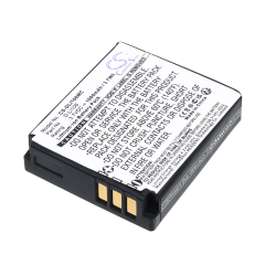 3.7V 1000mAh / 3.7Wh Li-ion Akku f.:PENTAX Model: D-LI106, MX-1, Optio X90