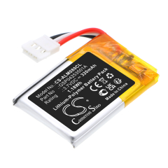 3.7V 320mAh / 1.18Wh Li-Polymer Akku f.:Alcatel-Lucent Model: GSP04253501A,  3MG08009AA, Wide Band 4.1 Bluetooth