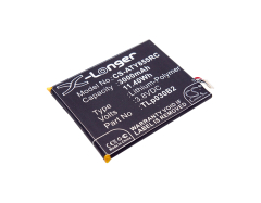 3.8V 3000mAh / 11.40Wh Li-Polymer Akku für: Alcatel Model: TLp030B2, One Touch Link Y855