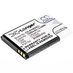 3.7V 1200mAh / 4.44Wh Li-ion Akku f.:Avaya Model:, 4027, 4070, NTTQ81EAE6, NTTQ82EAE6