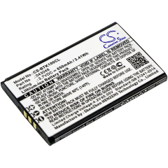3.7V 650mAh / 2.41Wh Li-ion Akku f.:BT Model: 043048,  Elements 1K