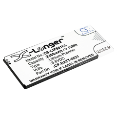 3.8V 2400mAh / 9.12Wh Li-Polymer Akku f.:Cisco Model: 74-102376-01, CP-BATT-8821, GP-S10-374192-010H,  8800