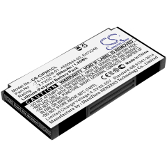 3.7V 500mAh / 1.85Wh Li-Polymer Akku f.:Cisco Model: 4500044-00, 74-111509-01, E472248, 8831 Daisy Chain Kit, 8831 Speaker base, CCP-MIC-WRLS-S-US, C