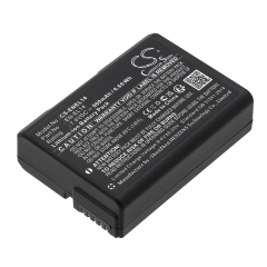 7.4V 900mAh / 6.66Wh Li-ion Akku f.:Nikon Model: EN-EL14, Coolpix P7000, Coolpix P7100, Coolpix P7700, Coolpix P7800, D3100, D3100 DSLR, D3200, D3200