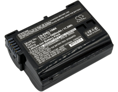 7.0V 1600mAh / 11.20Wh Li-ion Akku f.:Nikon Model: EN-EL15, EN-EL15A, EN-EL15B, EN-EL15c, 1 V1, Coolpix D7000, Coolpix D800, D500, D600, D610, D7000,
