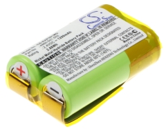 2.4V 1200mAh / 2.88Wh Nickel-Metallhydrid Akku für: Eppendorf Model: 4860 000.011, 4860 000.020, 4860 000.038, 4860 000.046, 4860 000.054, 4860 000.06