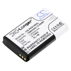 3.7V 1800mAh / 6.66Wh Li-Ionen Akku für: Fukuda Model: FL-1B