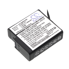 3.85V 900mAh / 3.47Wh Li-ion Akku f.:GoPro Model: 601-10197-00, 601-27537-000, AABAT-001, AABAT-001-AS, AHDBT-501, AHDBT-801, SPJB1B,  601-10197-00, A