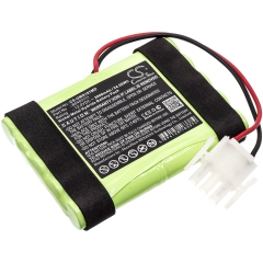 12.0V 2000mAh / 24.00Wh Nickel-Metallhydrid Akku für: GE Model: B0402111