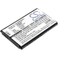 3.7V 1200mAh / 4.44Wh Li-ion Akku f.:Grandstream Model: GS-01,  DP730, GMD1208, WP810, WP820