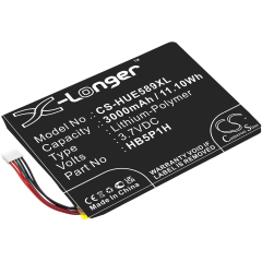 3.7V 3000mAh / 11.10Wh Li-Polymer Akku für: Optus Model: E589