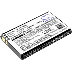 3.7V 1200mAh / 4.44Wh Li-ion Akku f.:Infinite Peripherals Model: ICP663450M, Linea Pro 4