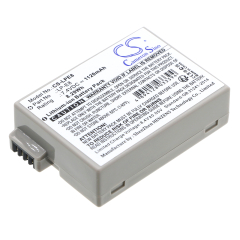 7.4V 1120mAh/8.29Wh Li-ion Akku f.:Canon Model: LP-E8,  EF-S, EOS 550D, EOS 600D, EOS 650D, EOS 700D, EOS Kiss X4, EOS Kiss X5, EOS Kiss X6i, EOS Rebe