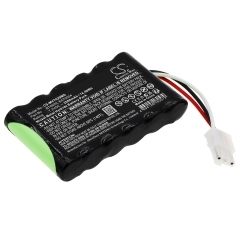 7.2V 2000mAh / 14.40Wh Nickel-Metallhydrid Akku für: IMEX Model: 6196, B11616, BAT0004, BT0029, BT-U029, Versalab Vascular Doppler, Summit Doppler, Ni