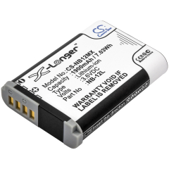 3.6V 1900mAh / 6.84Wh Li-ion Akku f.:Canon Model: NB-12L,  LEGRIA Mini X, PowerShot G1X mark ?, PowerShot N100, VIXIA Mini X
