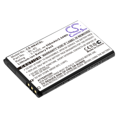 3.7V 550mAh / 2.04Wh Li-ion Akku f.:Rollei Model:, Compactline 83