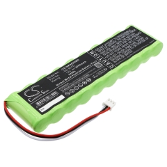 12.0V 2000mAh Ni-MH Akku für Nihon Kohden 6511, 9130P, 9620P, Cardiofax S, ECG Cardiofax 1250, ECG Cardiofax 9620, ECG Cardiofax 9629, ECG-1150, ECG-1