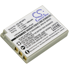 3.7V 300mAh / 1.11Wh Li-ion Akku f.:Fujifilm Model: NP-30, FinePix F440, Finepix F440 Zoom, FinePix F450, Finepix F450 Zoom