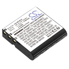 3.7V 1100mAh / 4.07Wh Li-ion Akku f.:BenQ Model: NP-40, NP-40DBA, NP-40DCA,  DC P500, E510, E520, E520+, E610, P600