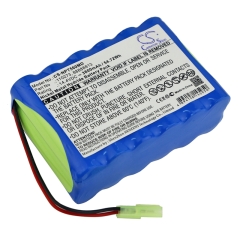 14.4V 3800mAh / 54.72Wh Nickel-Metallhydrid Akku für: Puritan Bennett Model: N-5500, N-5600