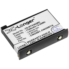 3.85V 1700mAh / 6.55Wh Li-ion Akku f.:Insta360 Model: CINOSBT, CINOSBT/A,  One X2