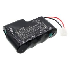 6.0V 3000mAh / 18.0Wh Nickel-Metallhydrid Akku für: Philips Model: 2045-60700, M5928, 2040A Mida System, Phillips 2040A