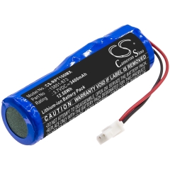 3.7V 3400mAh / 12.58Wh Li-Ionen Akku für: Reichert Model: 13851-873, PT100 Tonometer, EPG-1446
