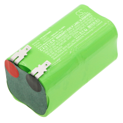 9.6V 2000mAh / 19.20Wh Nickel-Metallhydrid Akku für: Schiller Model: 110071, Cardiograph CV3, Cardiograph CV6