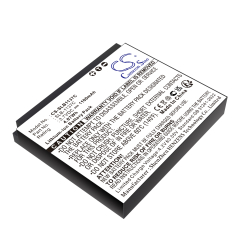 3.7V 1100mAh / 4.07Wh Li-ion Akku f.:Samsung Model: SLB-1137C, Digimax i7