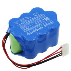 12.0V 4000mAh / 48.00Wh Nickel-Metallhydrid Akku für: Simonson-Wheel Model: 110078, 88888624, Defibrillator DMS730, Defibrillator 750
