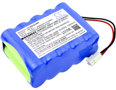 12V 2000mAh / 24.00Wh Nickel-Metallhydrid Akku für: Smiths Model: BP-53, Corporation TOP-5300, TOP Infusion Pumps 2200, TOP Infusion Pumps 3300, TOP I