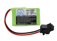 2.4V 300mAh / 0.72Wh Ni-MH Akku f.:Panasonic Model: KX-T308, P-01H-F2G1, KX-A16, KX-T1232, KX-T123210, KX-T123210B, KX-T123210BX, KX-T123210D, KX-T30