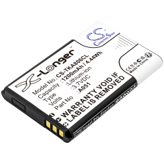 3.7V 1200mAh / 4.44Wh Li-ion Akku f.:NEC Model: CE-MB206-5C-01, Q24-FR000000113082, G266, G566, G566D, Gx77, ML440, SV9100