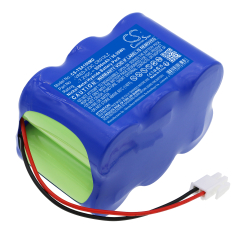 7.2V 5000mAh / 36.00Wh Nickel-Metallhydrid Akku für: Thermo Scientific Model: CR012LZ, VRED-F23C, TVA1000 Toxic Vapor Analyzer